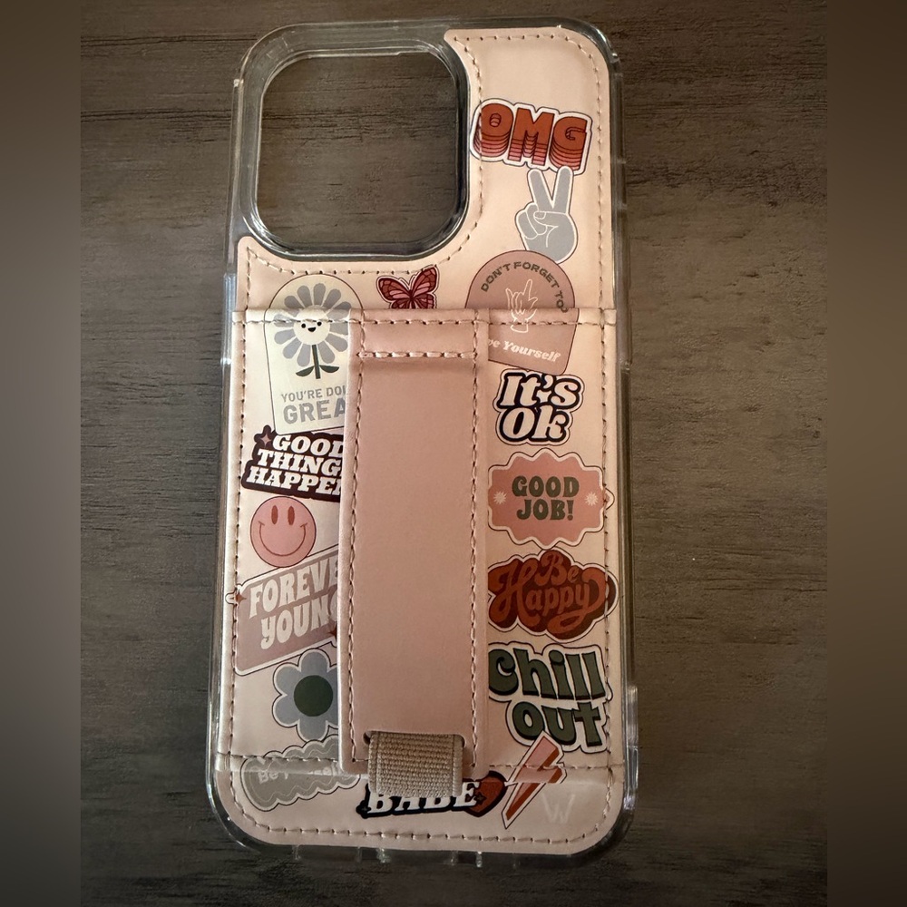 No Bad Vibes by Our Faux Farmhouse Walli case for iPhone 14 Pro